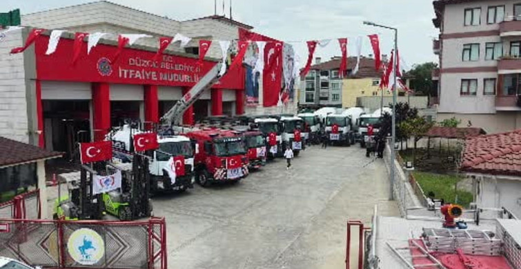Düzce Belediyesi İtfaiyesine 12 Yeni Araç Takviyesi