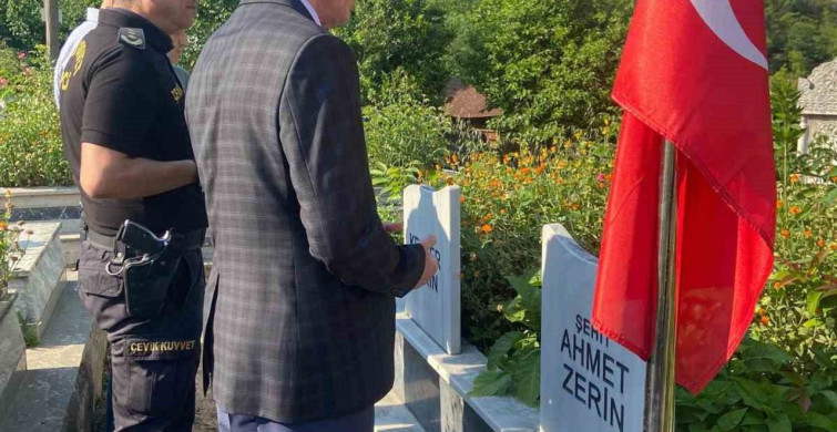 Düzce Emniyet Müdürü Şehit Polis Ailesini Ziyaret Etti
