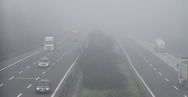 Düzce Geçişinde Sis Etkisi