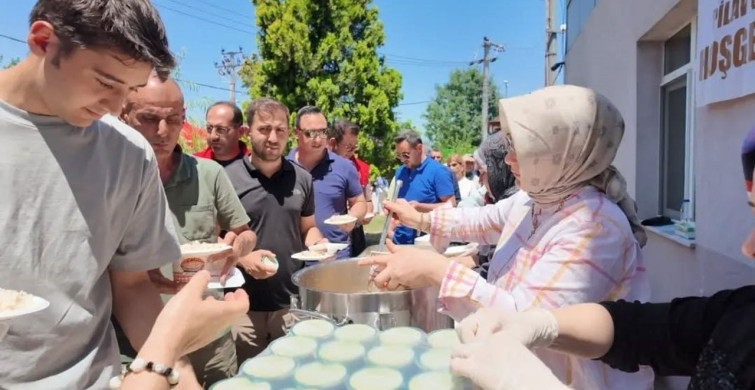 Düzce İl Tarım ve Orman Müdürlüğü'nde 3. geleneksel pilav günü etkinliği düzenlendi