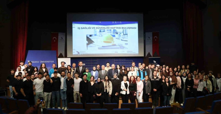 Düzce Üniversitesi'nde İş Sağlığı ve Güvenliği Paneli Düzenlendi