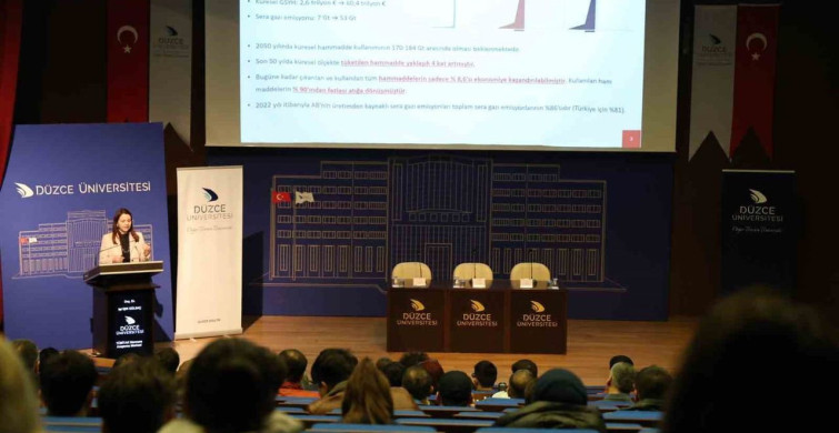 Düzce Üniversitesi'nde Uluslararası Sıfır Atık Günü Paneli