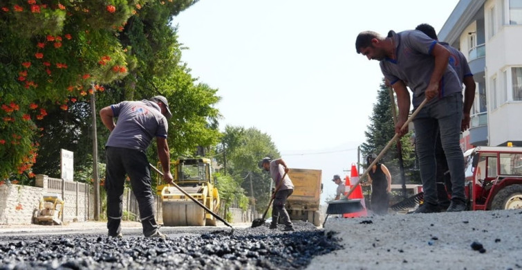 Düzce'de 4 bin 379 metre yeni yol açıldı