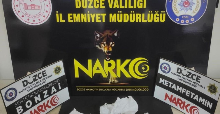 Düzce'de 44 şahsa uyuşturucu nedeniyle işlem yapıldı