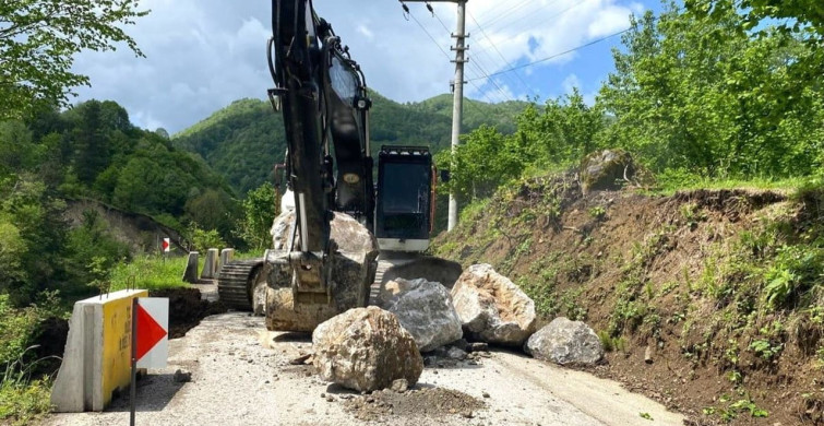 Düzce'de Aşırı Yağışlar Heyelanları Tetikliyor