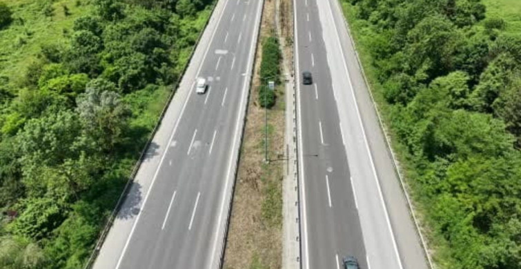 Düzce'de Bayram Trafiği Akıcı