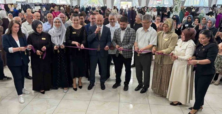 Düzce'de giyim üretim kursları yıl sonu sergisi gerçekleştirildi