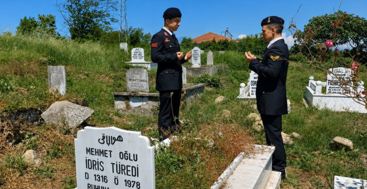 Düzce'de İstiklal Madalyalı Gazilerin Kabirlerine Saygı Projesi