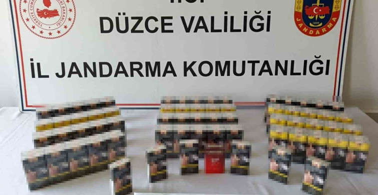 Düzce'de Kaçakçılık Operasyonu: Elektronik Sigara ve Tütün Ele Geçirildi