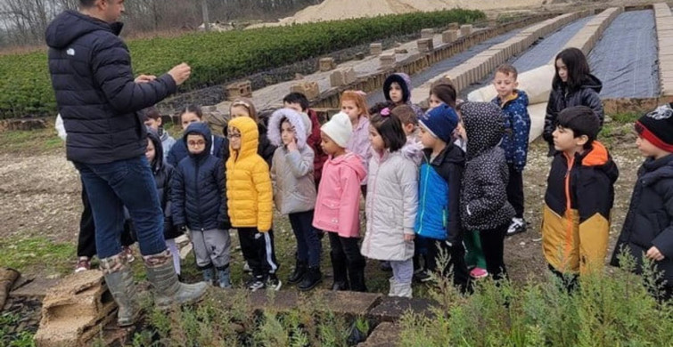 Düzce'de Minik Öğrenciler Ormanlar İçin Çalıştı