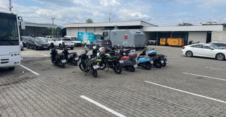 Düzce'de Motosiklet Tadilat Operasyonu: 27 Gözaltı