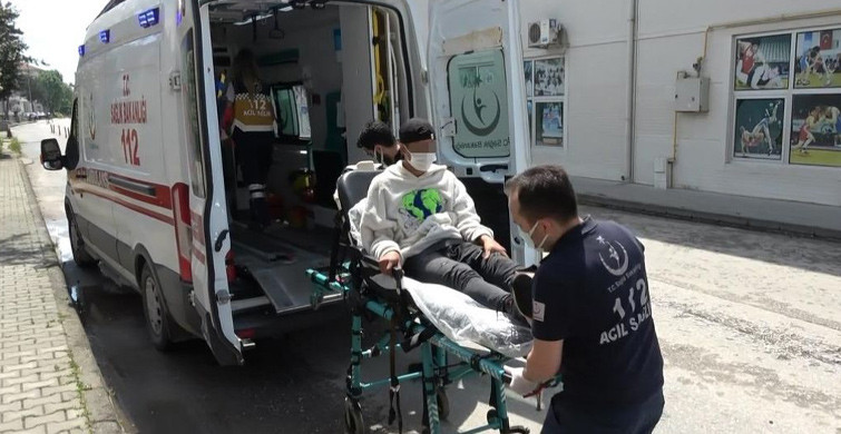 Düzce'de Polisten Kaçarken Bacağını Kırdı