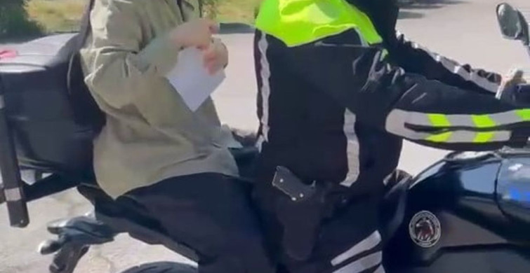Düzce'de Şahin timleri, sınava 1 dakika kala genç kızı yetiştirdi