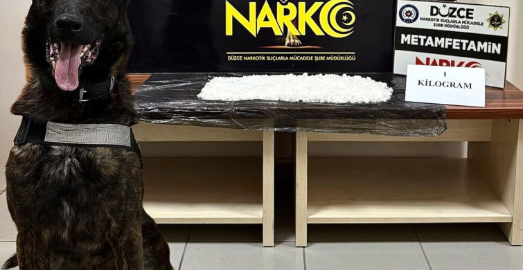 Düzce'de uyuşturucu operasyonu: 1 kilogram metamfetamin ele geçirildi