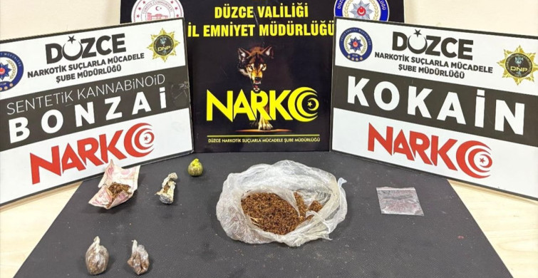 Düzce'de Uyuşturucu Operasyonu: 3 Şüpheli Yakalandı