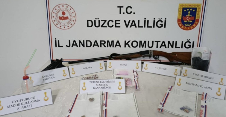 Düzce'de Uyuşturucu Operasyonu: Çok Sayıda Madde Ele Geçirildi