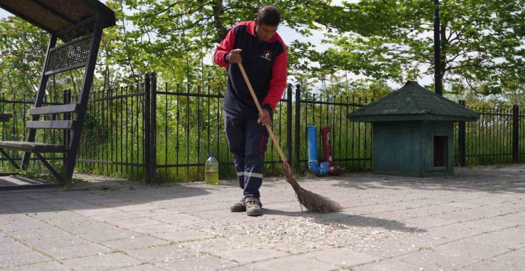 Düzce'deki Melen Su Park'taki Çirkin Manzara