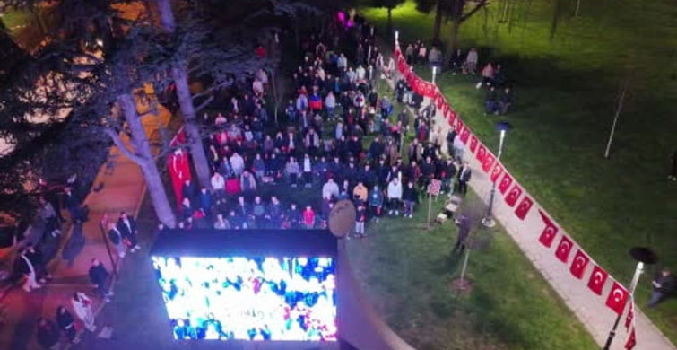 Düzceliler A Milli Takım’ın Zaferini Millet Bahçesi’nde Kutladı