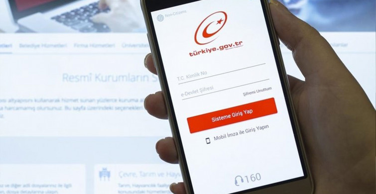e-Devlet’te yeni özellik: Şubeye gitmeye gerek kalmayacak
