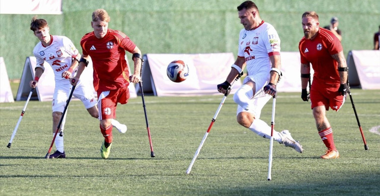 EAFF 2025 Ampute Futbol Uluslar A Ligi Mücadelesinde İngiltere ve Polonya Berabere Kaldı