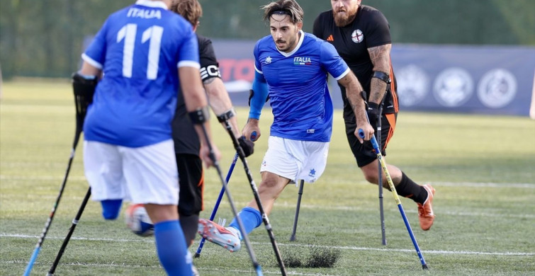 EAFF 2025 Ampute Futbol Uluslar A Ligi'nde İngiltere İtalya'yı Yendi