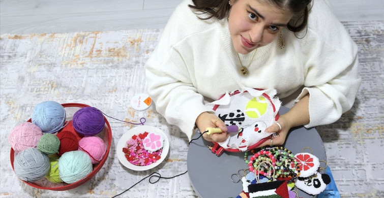 Ecenur Bengisu Ece'nin Panç Nakışı ile Hayata Tutunması