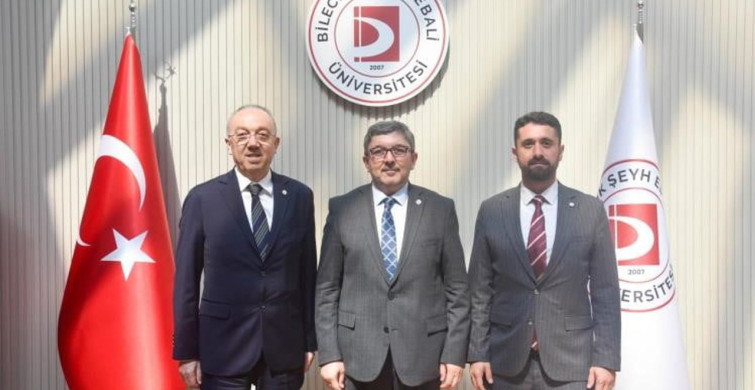 Eczacılık camiasından BŞEÜ rektörü Kaplancıklı’ya ziyaret