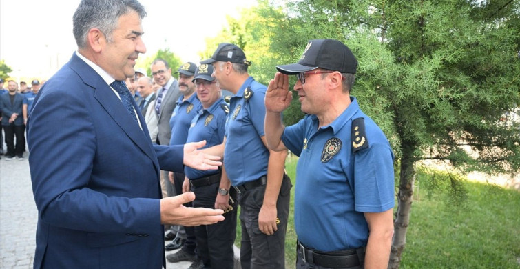 Edirne Emniyet Müdürü Onur Karaburun Erzurum'a Uğurlandı