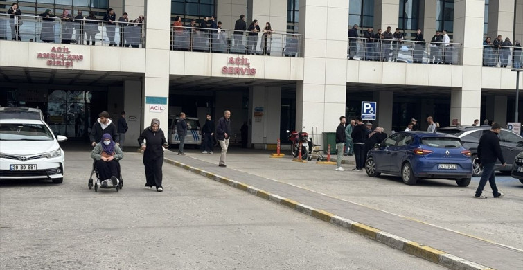 Edirne Hastanesinde Yangın