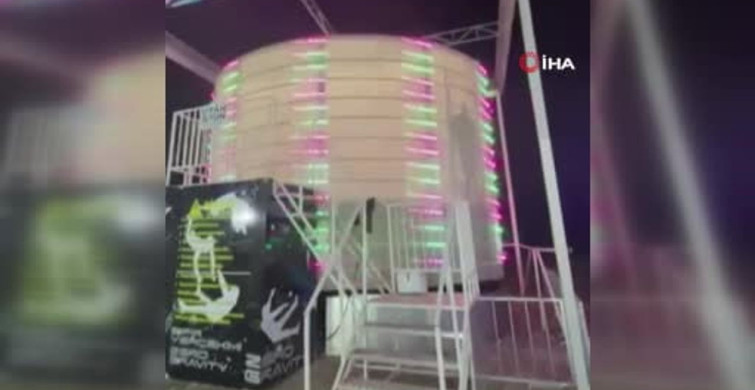 Edirne Lunapark Kazasında Düşme Anları Kaydedildi