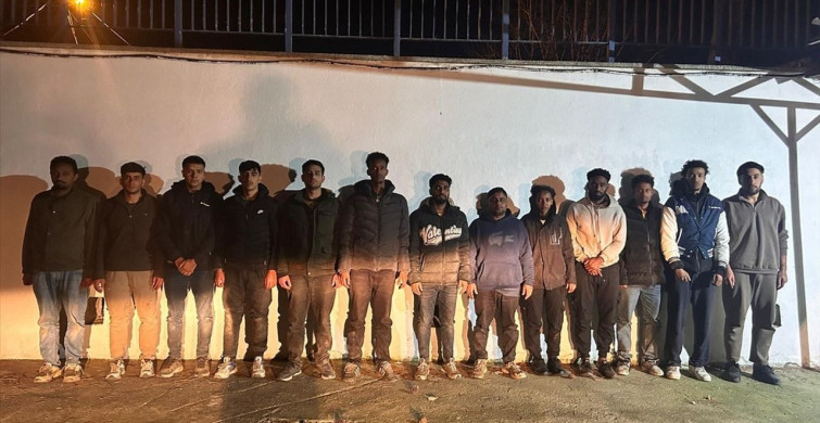 Edirne ve Kırklareli'nde 16 Düzensiz Göçmen Yakalandı