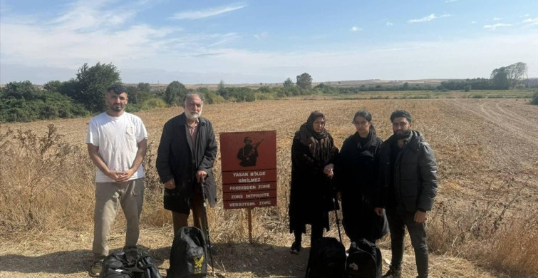Edirne ve Kırklareli'nde Düzensiz Göçmen Yakalamaları