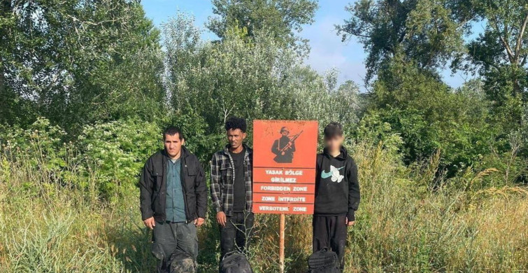 Edirne'de 32 Düzensiz Göçmen Yakalandı