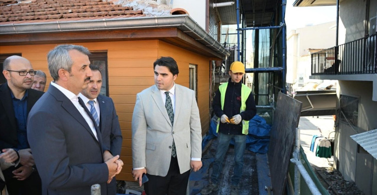 Edirne'de Dar Çarşı Restorasyonu Devam Ediyor Edirne'de Dar Çarşı Restorasyonu Devam Ediyor