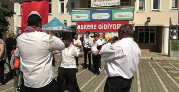 Edirne'de Duygusal Temsili Askerlik Töreni