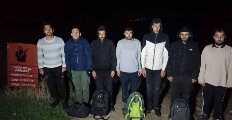 Edirne'de Düzensiz Göçmen Operasyonu