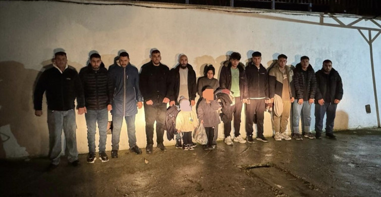 Edirne'de Düzensiz Göçmen Operasyonu