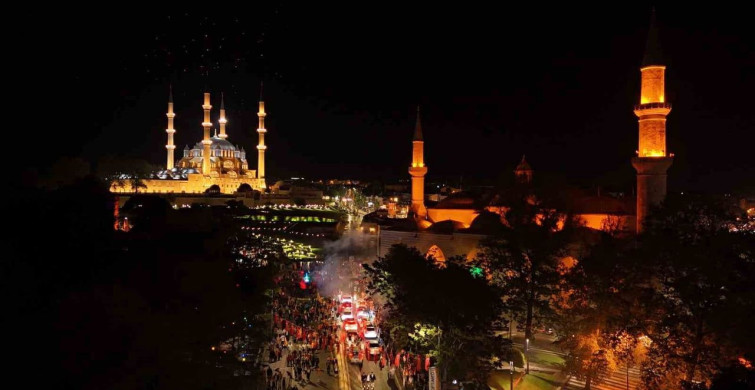 Edirne'de Galatasaray Şampiyonluk Kutlamaları