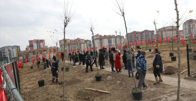 Edirne'de Hatıra Ormanı Oluşturuldu