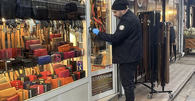 Edirne'de Hırsızlık Olayı Güvenlik Kameralarına Yansıdı