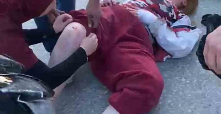 Edirne'de Motosiklet Kazası: 2 Genç Kız Yaralandı
