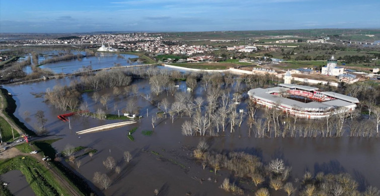 Edirne'de Nehir Debileri Düşmeye Başladı
