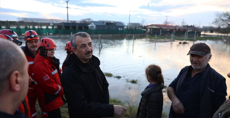 Edirne'de Nehirlerde Debi Artışı Taşkın Riski Oluşturmuyor