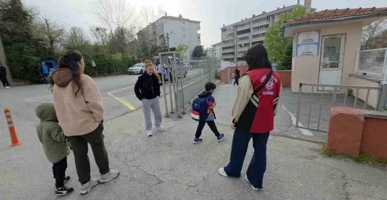 Edirne'de Okul Güvenliği Artırıldı