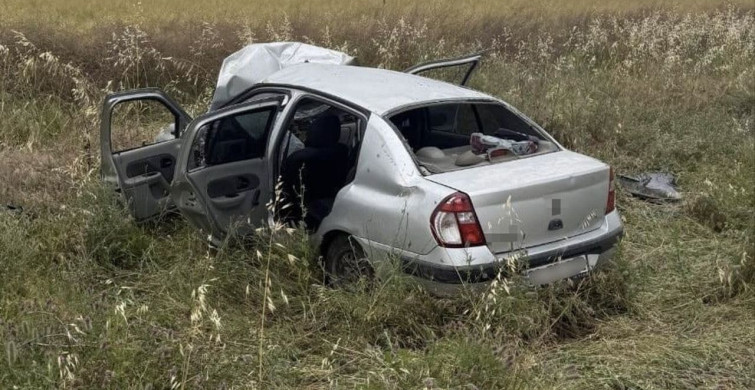 Edirne'de otomobil şarampole çıktı: 4 yaralı