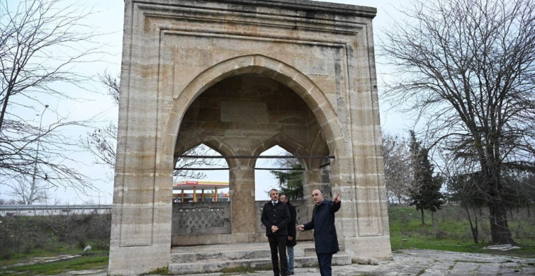 Edirne'de Seferşah Köprüsü Kalıntıları Gün Yüzüne Çıkıyor