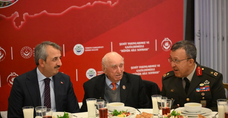 Edirne'de Şehit Yakınları ve Gazilerle İftar Programı Düzenlendi