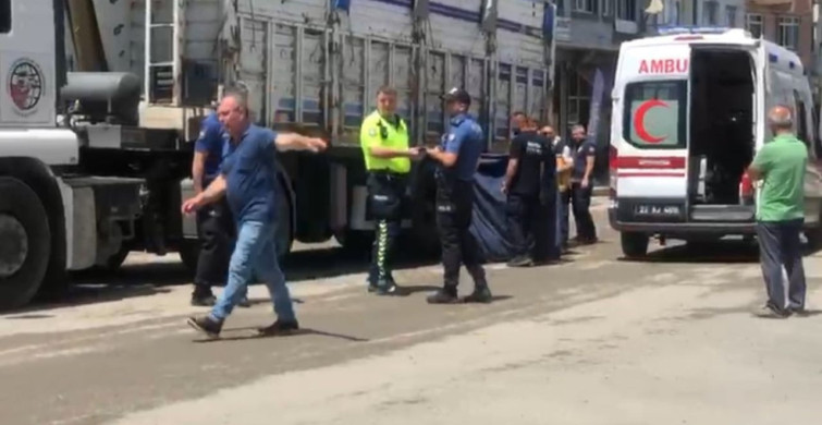 Edirne'de Tır Çarpması Sonucu Yaya Hayatını Kaybetti
