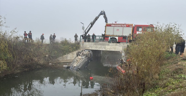 Edirne'de Trafik Kazası: Sürücü Hayatını Kaybetti
