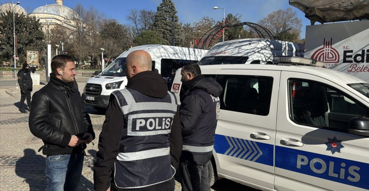 Edirne'de Yılbaşı Öncesi Asayiş Denetimi